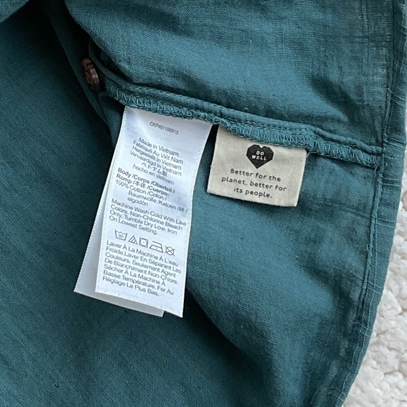 🔥3/$25 Madewell women’s Pembroke Cotton Top - Picture 9 of 10